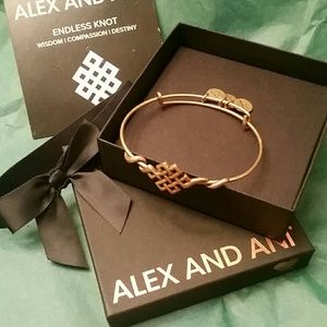 Alex and Ani Endless Knot Bangle